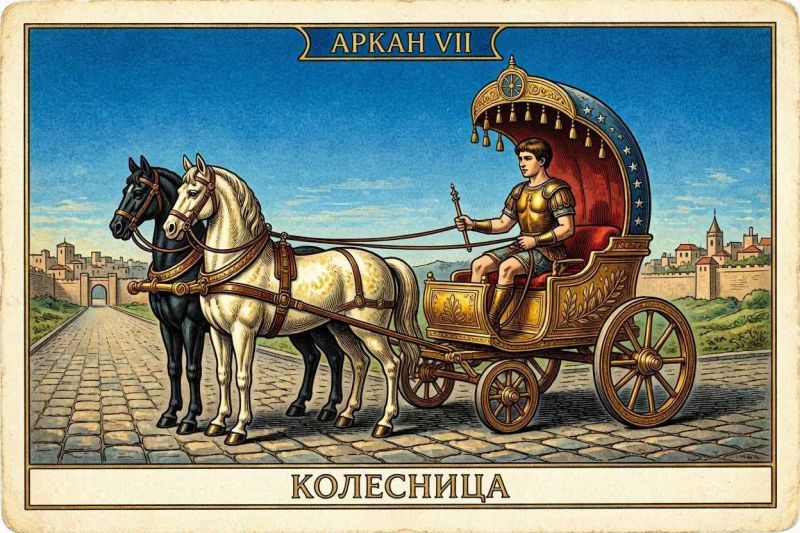 7 Аркан Таро ("Колесница"