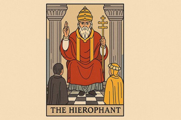 Значение 5 аркана Таро — Жрец (Иерофант) Значение 5 аркана Таро — Жрец (Иерофант)