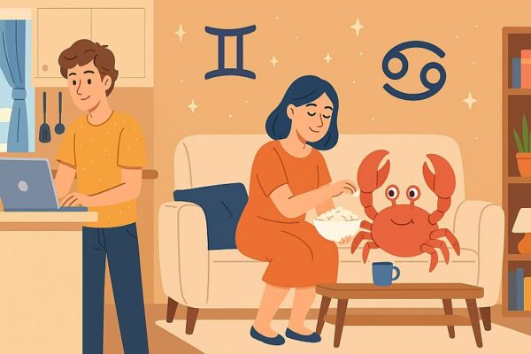 Близнецы и Рак совместимость
